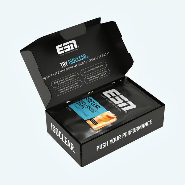 Isoclear Taster Pack, inkl. Shaker